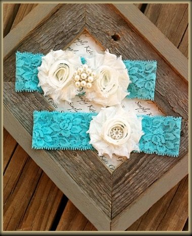 Something+Blue+Wedding+Garter+Vintage+Wedding+by+SimplyKateGrace,+$24.00